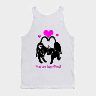 Valentines Day Cats Tank Top